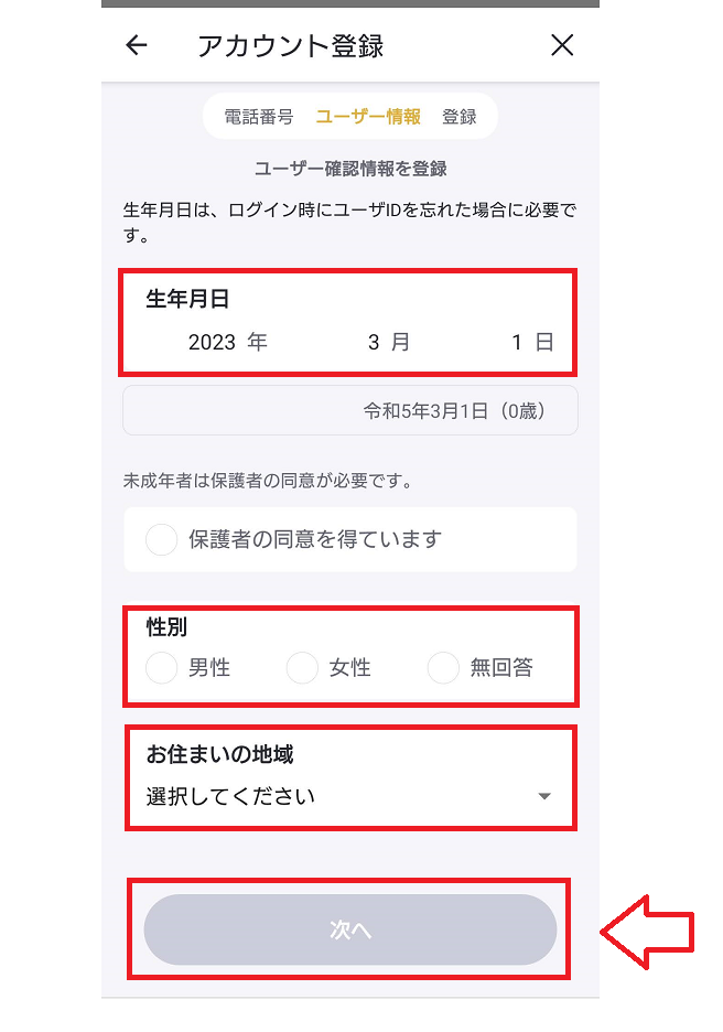 バンドルカードでDMMポイントを購入、チャージする手順5